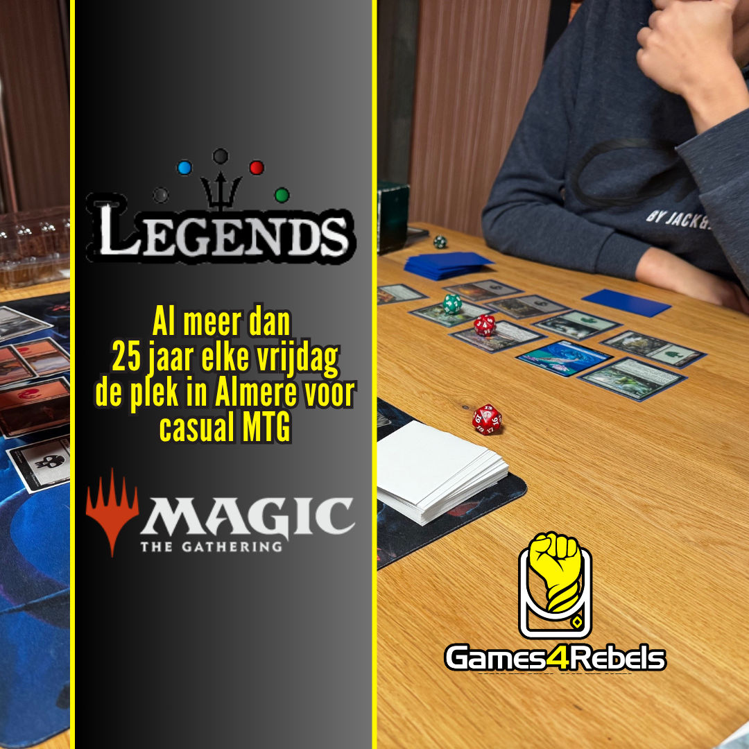 Elke Vrijdagavond: Magic The Gathering  in Almere 🧙