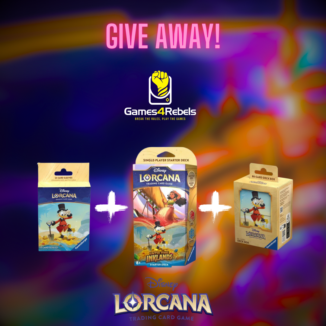 🎉 GIVEAWAY TIME bij Games4Rebels! 🎉