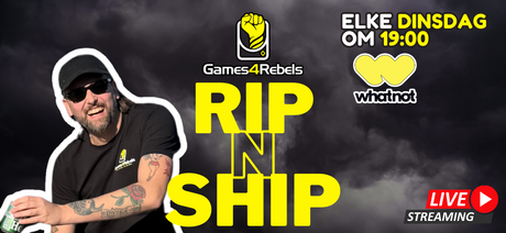 Live met Games4Rebels – onze eerste Whatnot stream!