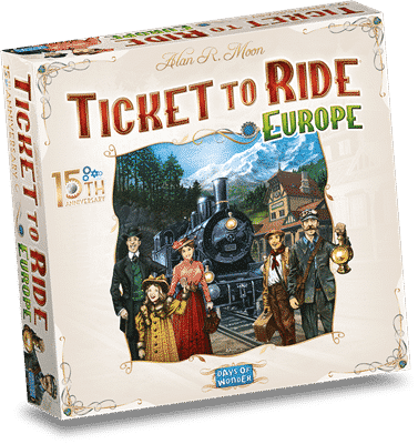 Ticket to Ride Europe 15th Anniversary - NL