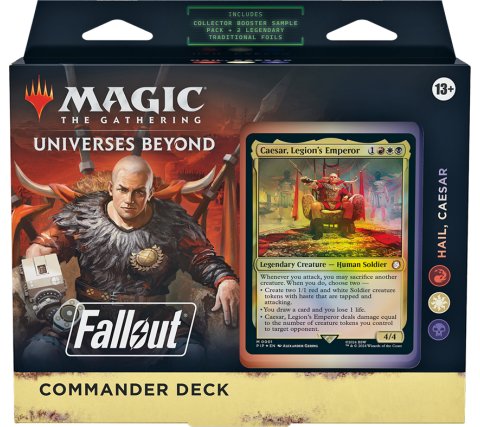 Magic The Gathering TCG | Fallout Commander Deck: Hail, Caesar