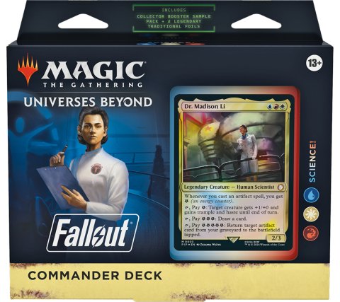 Magic The Gathering TCG | Fallout Commander Deck: Science