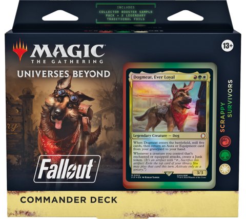 Magic The Gathering TCG | Fallout Commander Deck: Scrappy Survivors
