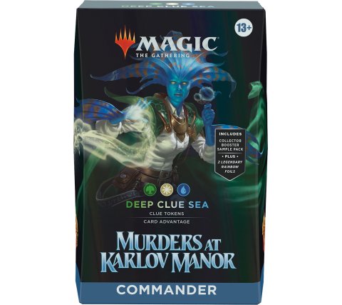 Magic The Gathering TCG | Murders at Karlov Manor - Commander Deck - Deep Clue Sea