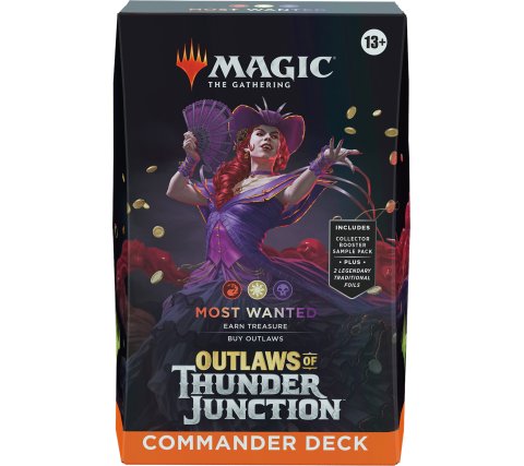 Magic The Gathering TCG | Outlaws of Thunder Junction - Commander Deck - Most Wanted