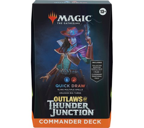 Magic The Gathering TCG | Outlaws of Thunder Junction - Commander Deck - Quick Draw