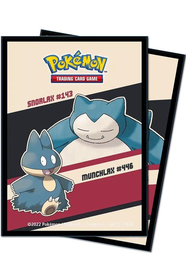 SLEEVES  Snorlax and Munchlax (65ct)