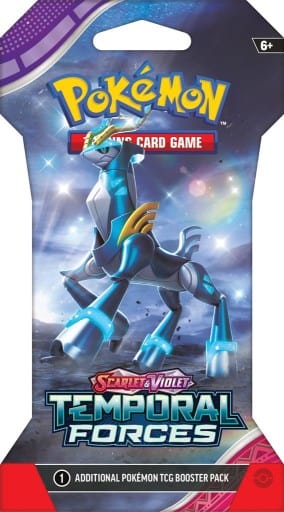 Pokemon TCG | Scarlet & Violet Temporal Forces Sleeved  - Booster Pack
