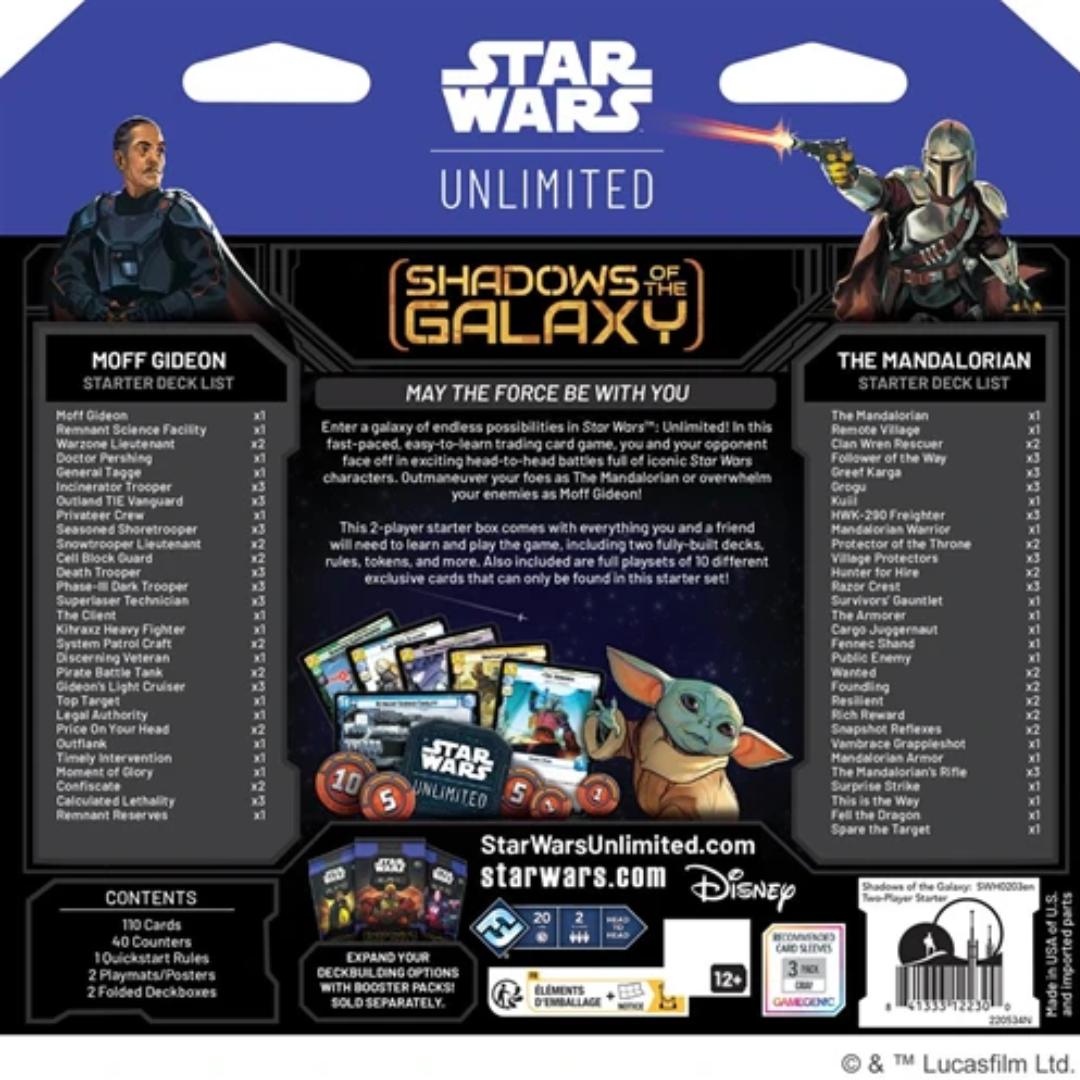 Star Wars Unlimited | Shadow of the Galaxy 2-Player Pack
