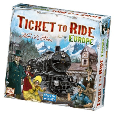 Ticket to ride Europe