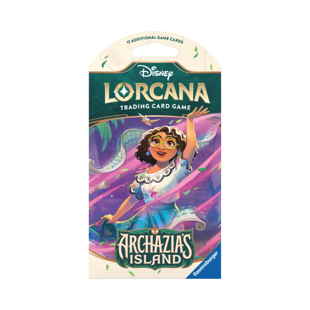 Disney Lorcana TCG | Archazia’s Island Sleeved Boosterpack