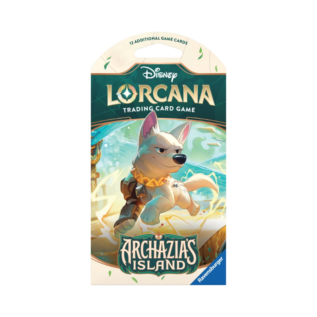 Disney Lorcana TCG | Archazia’s Island Sleeved Boosterpack