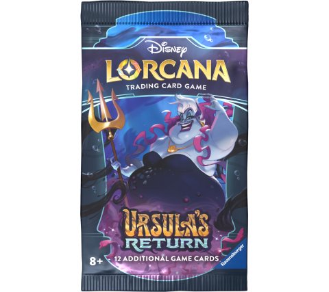 Disney Lorcana TCG Set 4 - Ursula's Return Sleeved Boosterpack