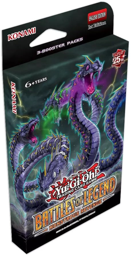Yu-Gi-Oh TCG | Battle of Legend Monstrous Revenge Triple Booster pack