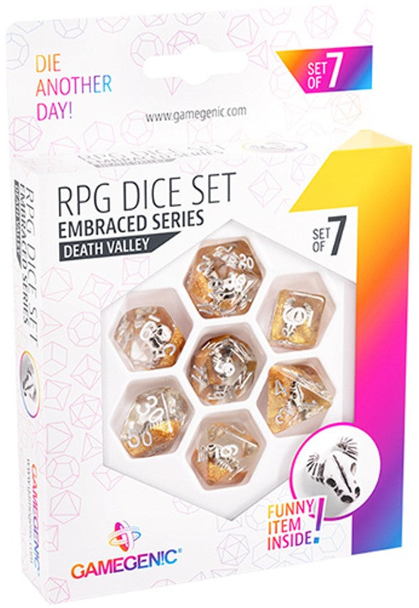 Gamegenic Dice - Embraced Death Valley RPG Dice Set 7pcs