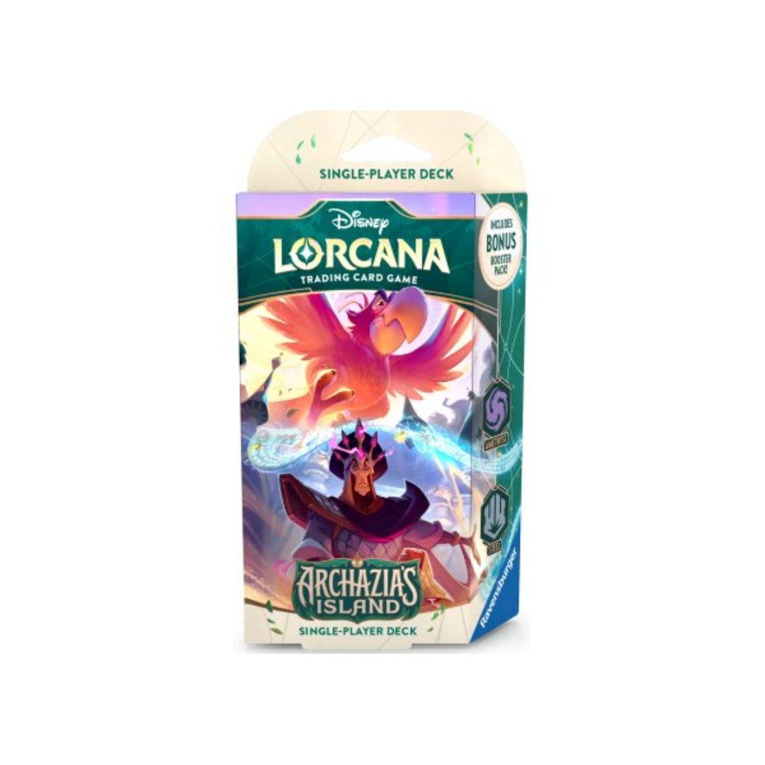 Disney Lorcana TCG | Archazia’s Island Starter Set Iago & Jafar
