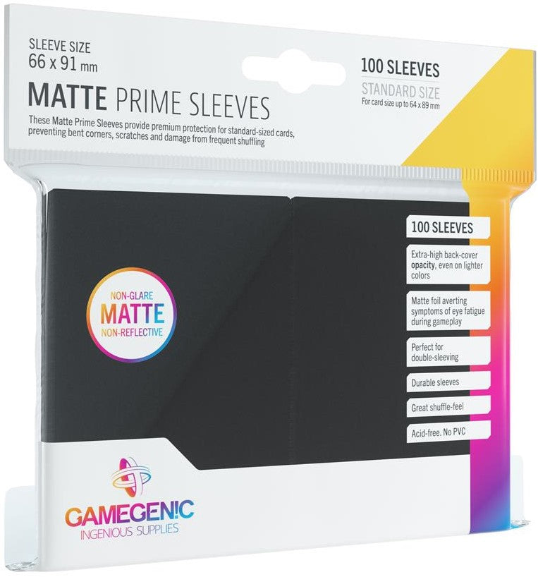 Gamegenic - Pack Matte Prime Black (100)