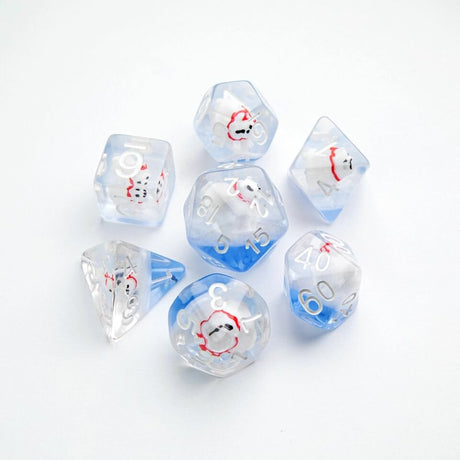 Gamegenic Dice - Embraced Polar Bear RPG Dice Set 7pcs