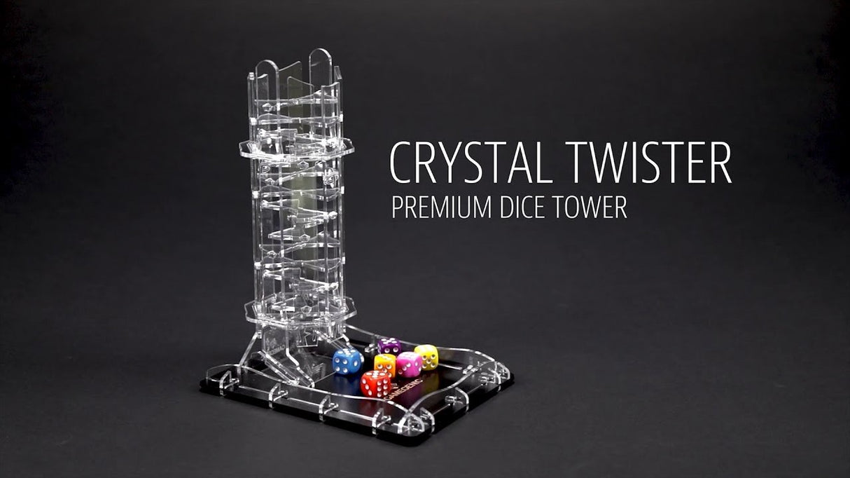 Gamegenic Dice Tower - Crystal Tower