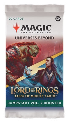 Magic The Gathering TCG | Lord of The Rings Holiday Jumpstart  - Booster Pack