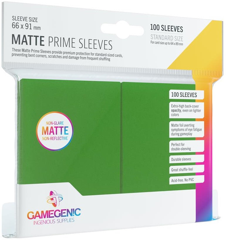 Gamegenic - Pack Matte Prime Green (100)