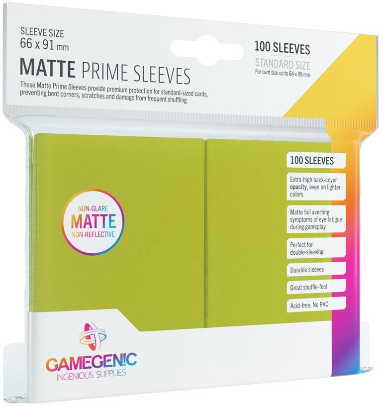 Gamegenic - Pack Matte Prime Lime (100)