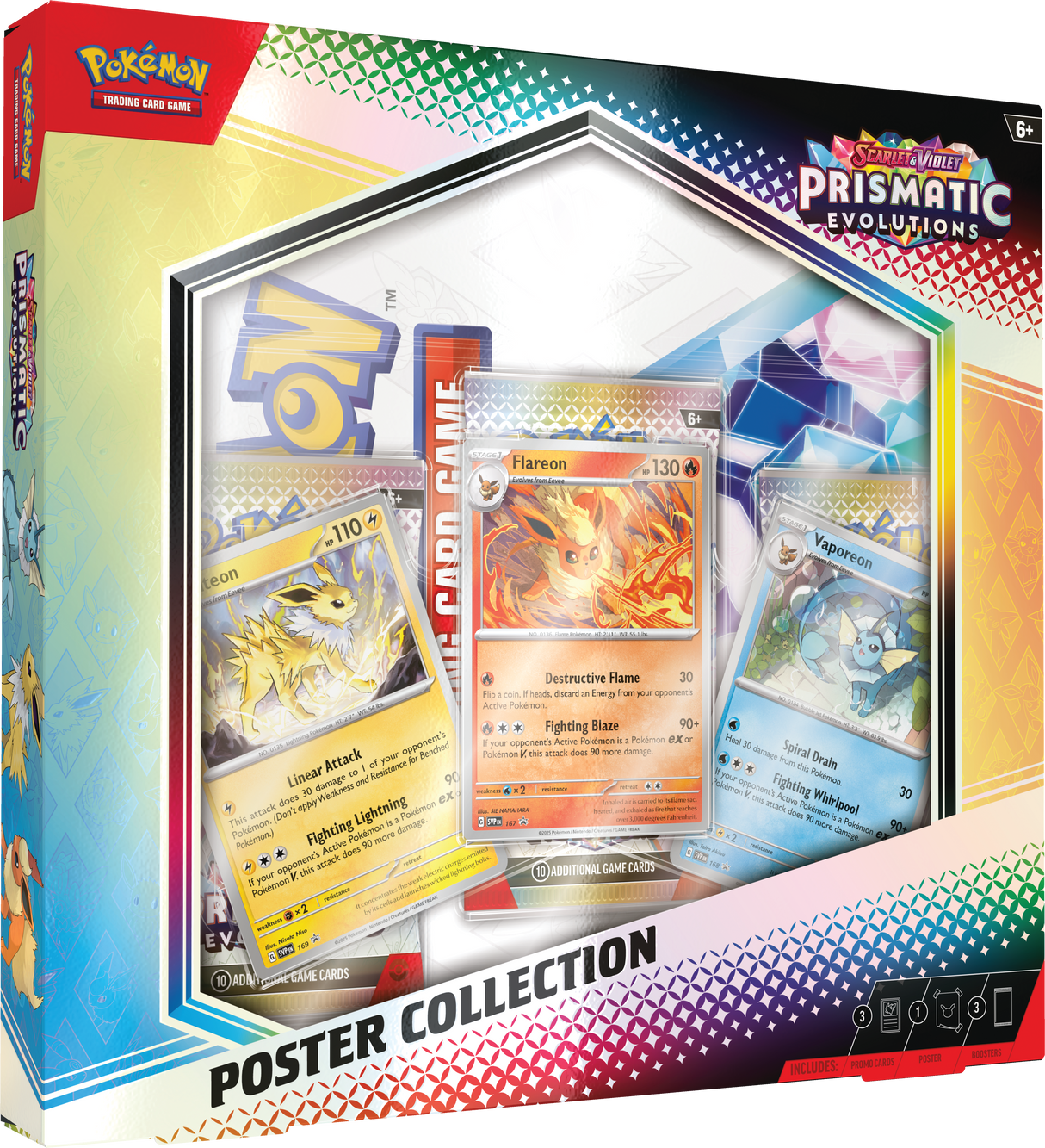 Pokemon TCG | Scarlet & Violet Prismatic Evolutions Poster Collection