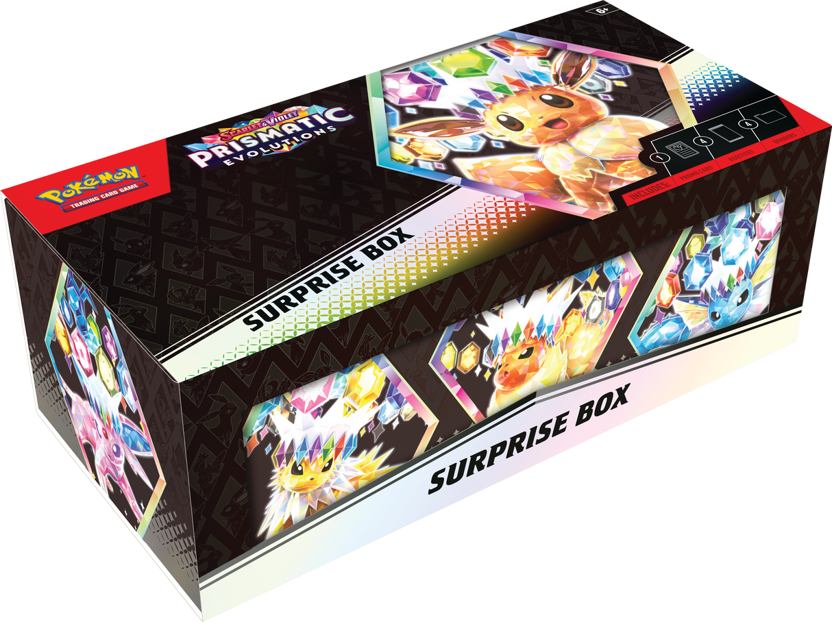 Pokemon TCG | Scarlet & Violet Prismatic Evolutions Surprise Box | Maximaal 1 per klant