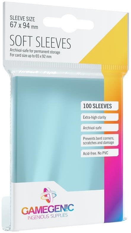 Gamegenic - Soft Sleeves Pack (100)