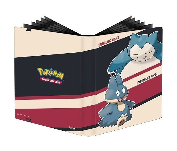 Ultrapro Binder - Snorlax and Munchlax 4-Pocket