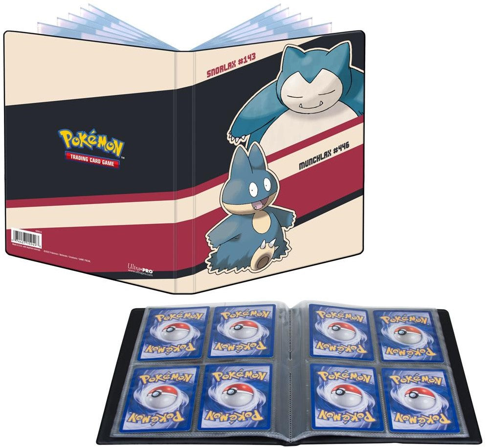 Ultrapro Binder - Snorlax and Munchlax 4-Pocket