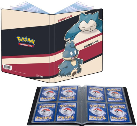 Ultrapro Binder - Snorlax and Munchlax 4-Pocket