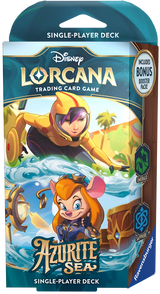 Disney Lorcana TCG | Azurite Sea Starter Deck Go Go Tomago & Gadget Hackwrench
